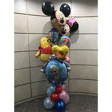 【バルーンギフト】ディズニーオールスター