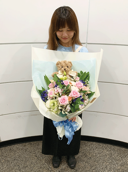 ぬいぐるみフラワー ベアー